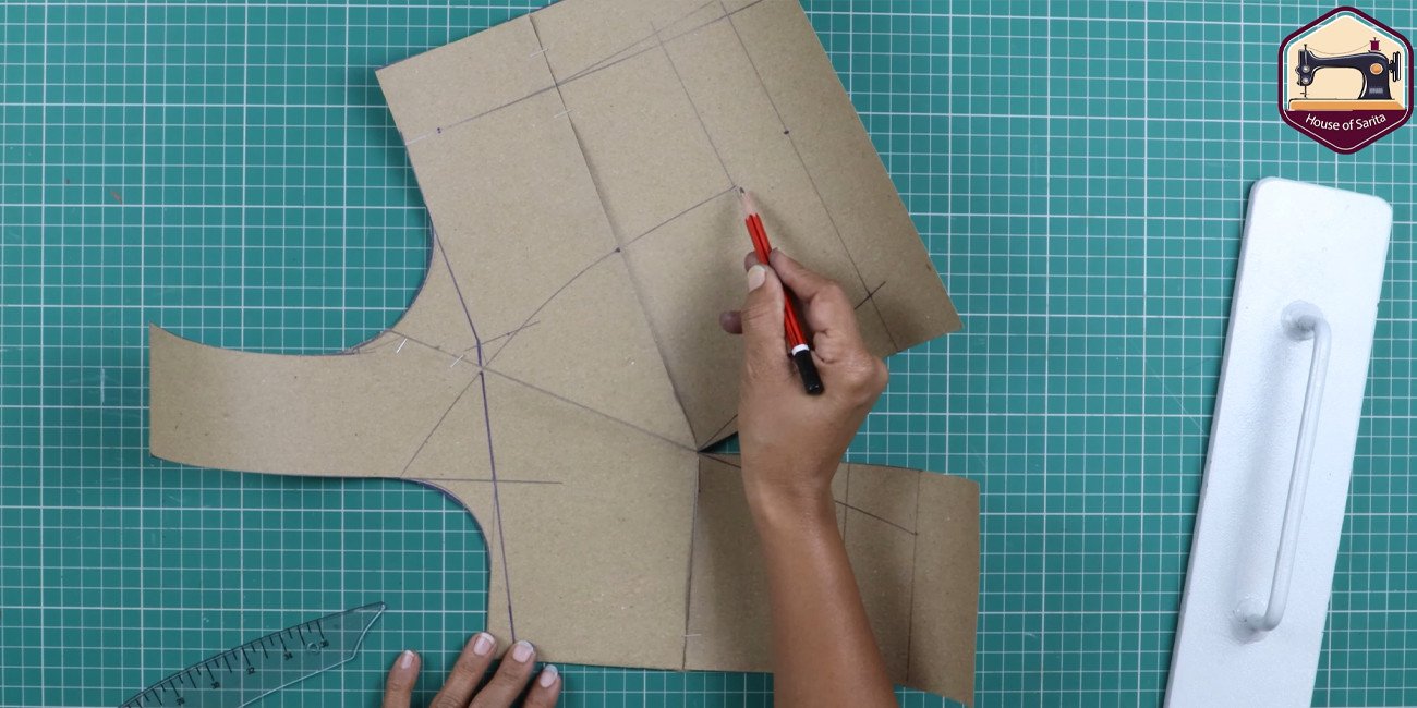 How to Draft a Single Katori Blouse – A Step-by-Step Guide