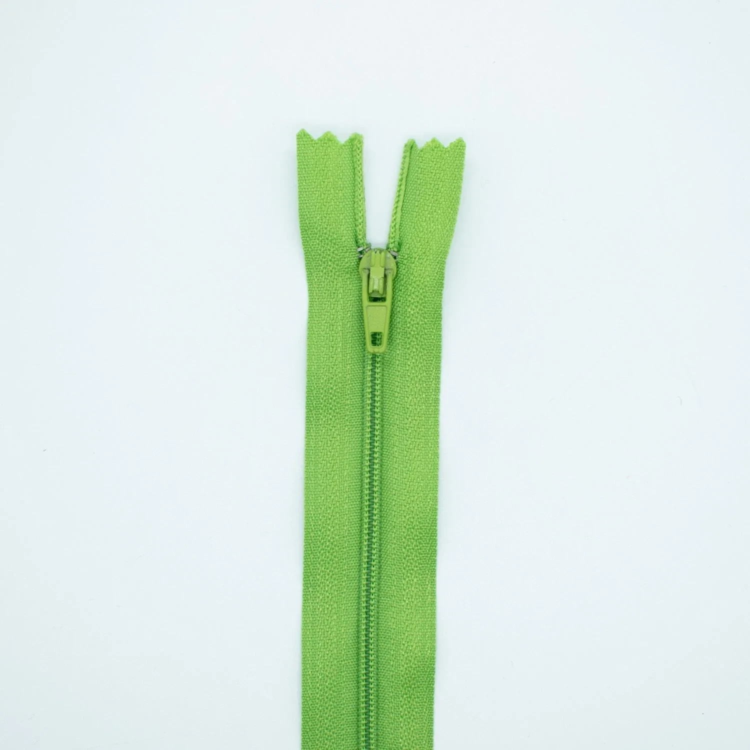 YKK 8 inches Long Coil Zipper For Pant/ Skirt - Green